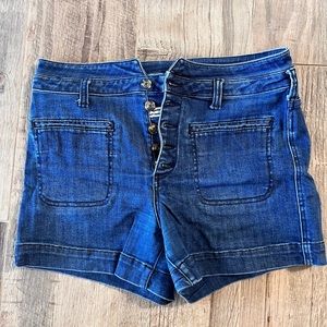 anthropologie pilcro jean shorts, size 30